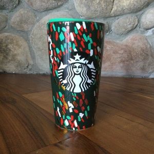 Starbucks 2019 Holiday Confetti Ceramic Travel Mug